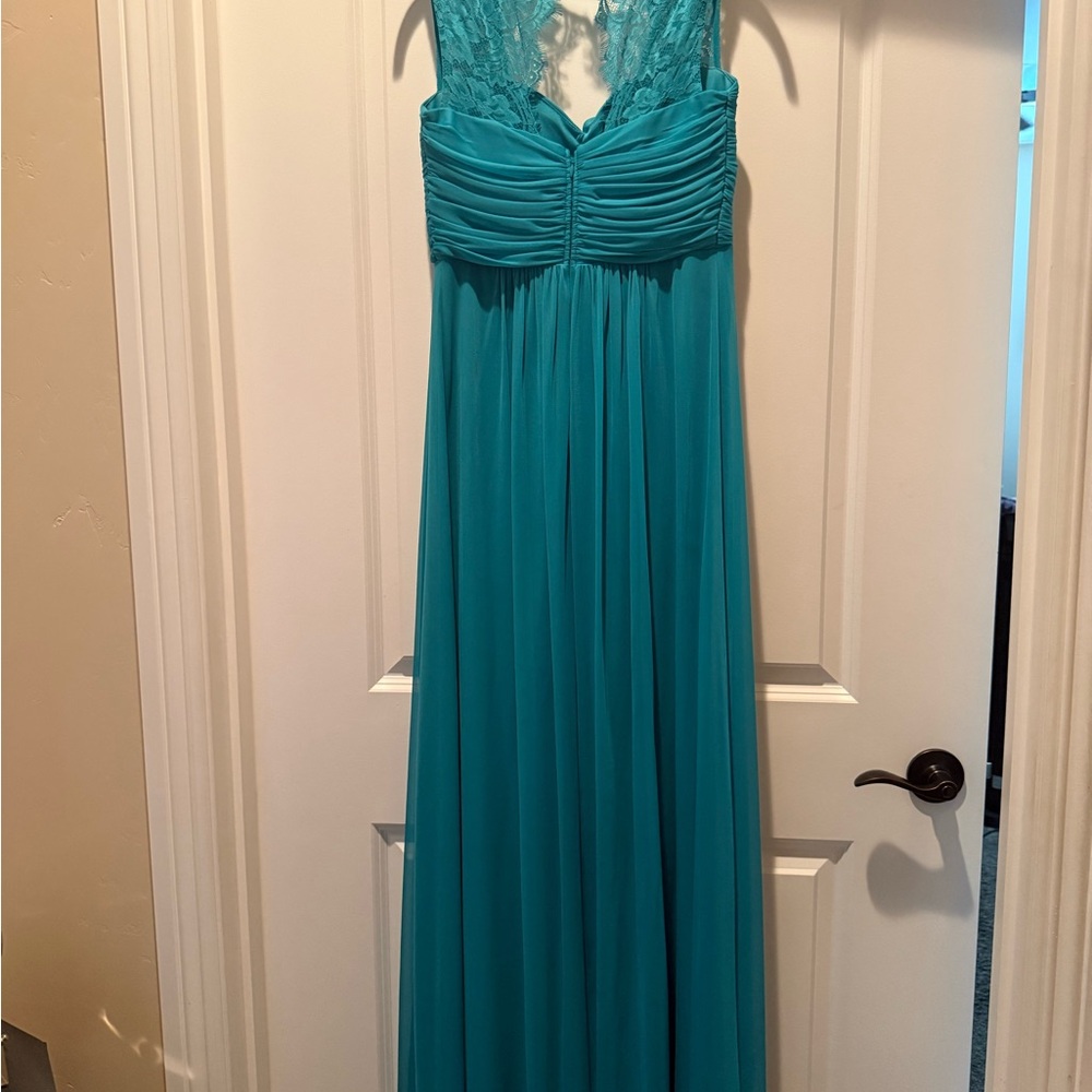 Eva Varro Teal Maxi Dress